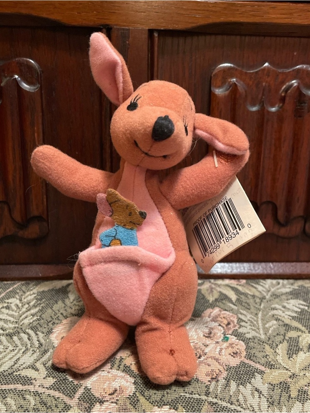 Winnie the Pooh Kanga 1997 small plush NWT